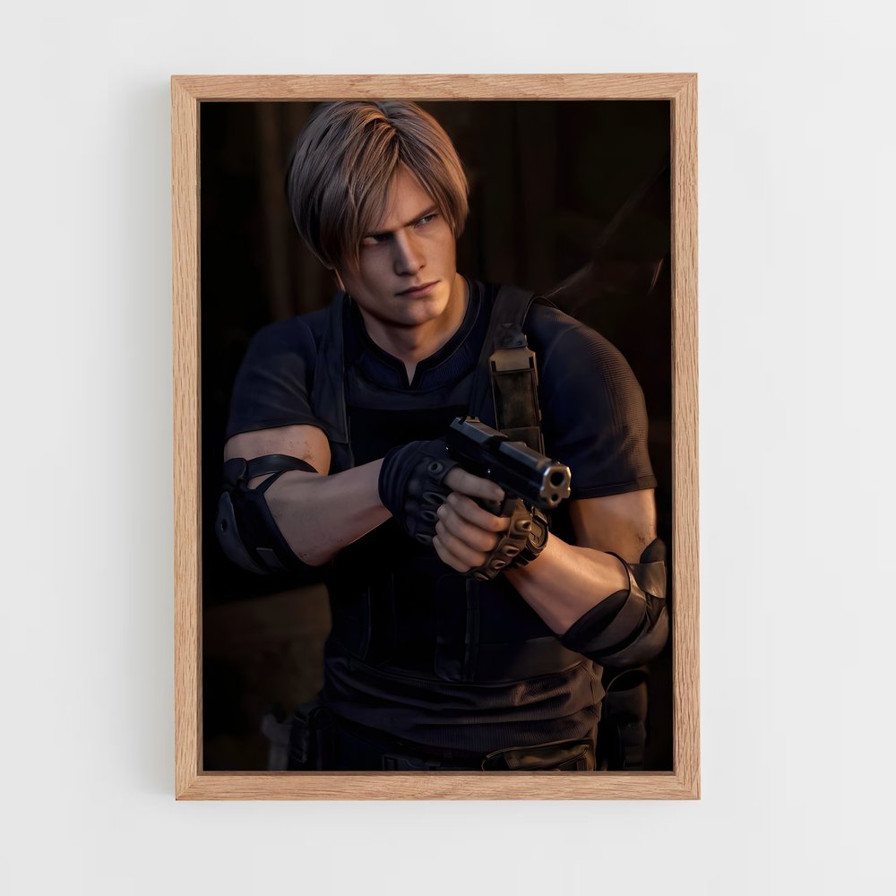 Poster Survival Shooter – affiche Resident Evil (vue 4)
