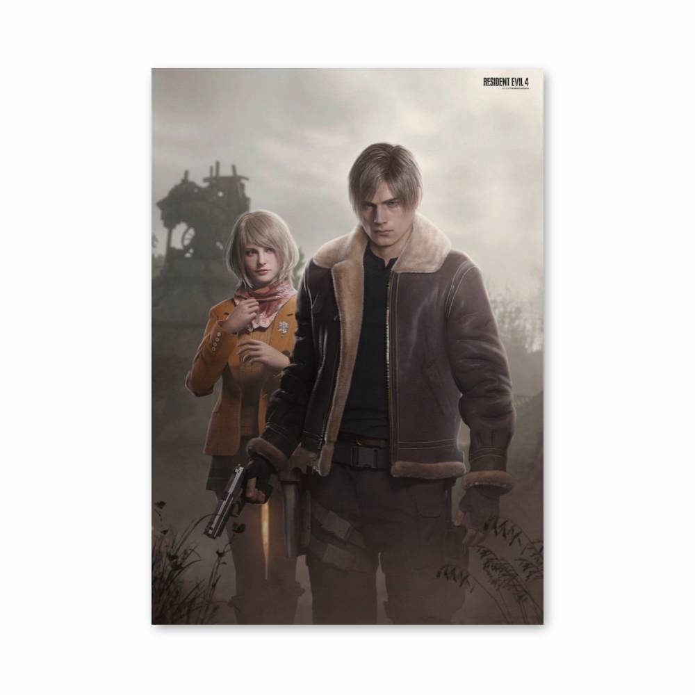 Poster Survival Horror Duo – affiche Resident Evil