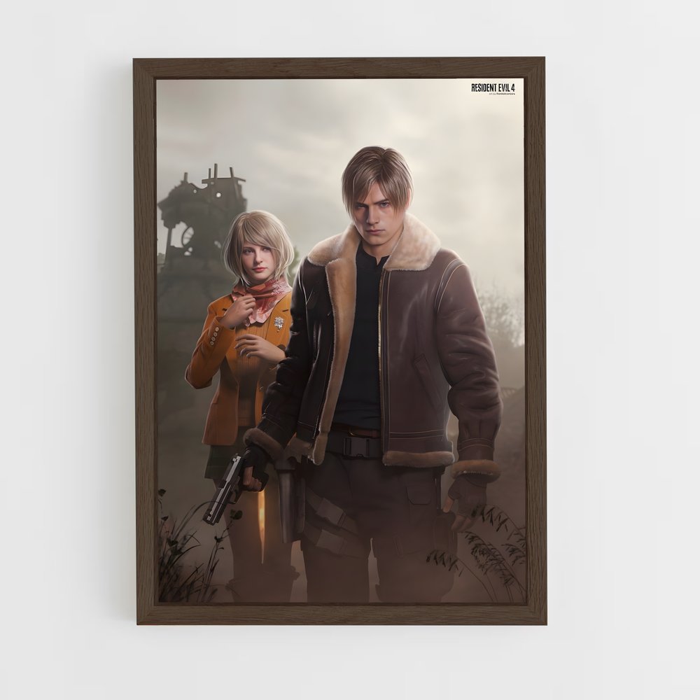 Poster Survival Horror Duo – affiche Resident Evil (vue 5)