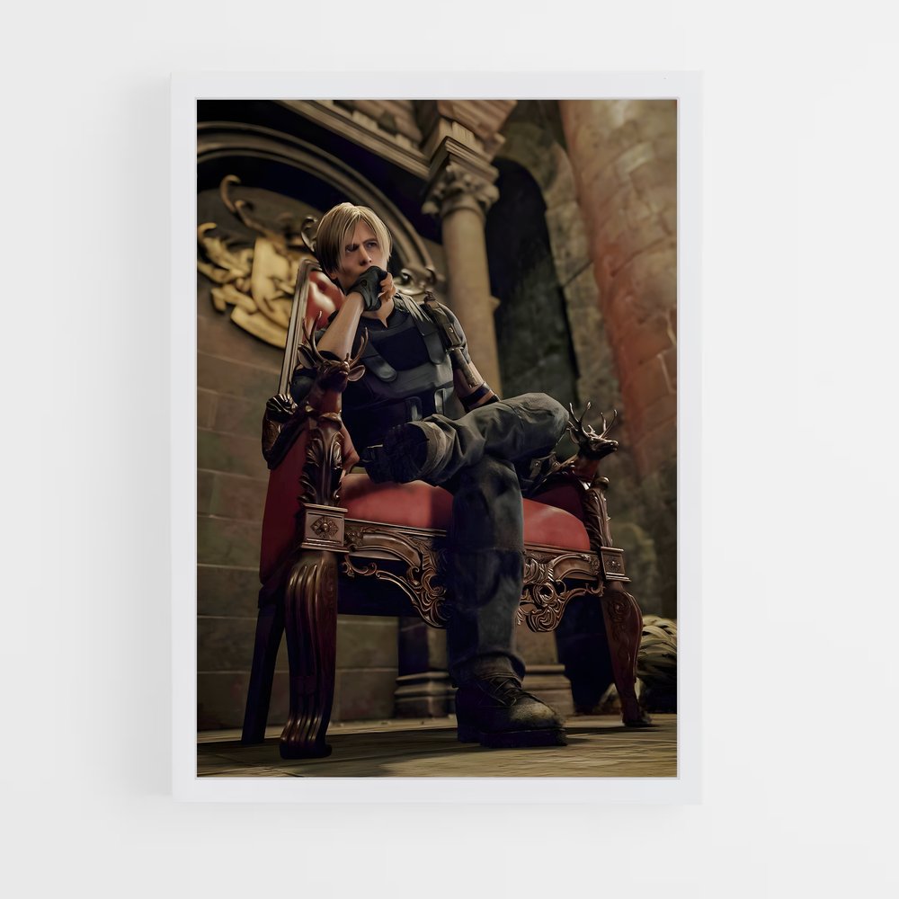 Poster Conquête Sombre – affiche Resident Evil (vue 3)