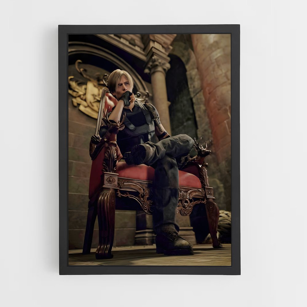 Poster Conquête Sombre – affiche Resident Evil (vue 2)