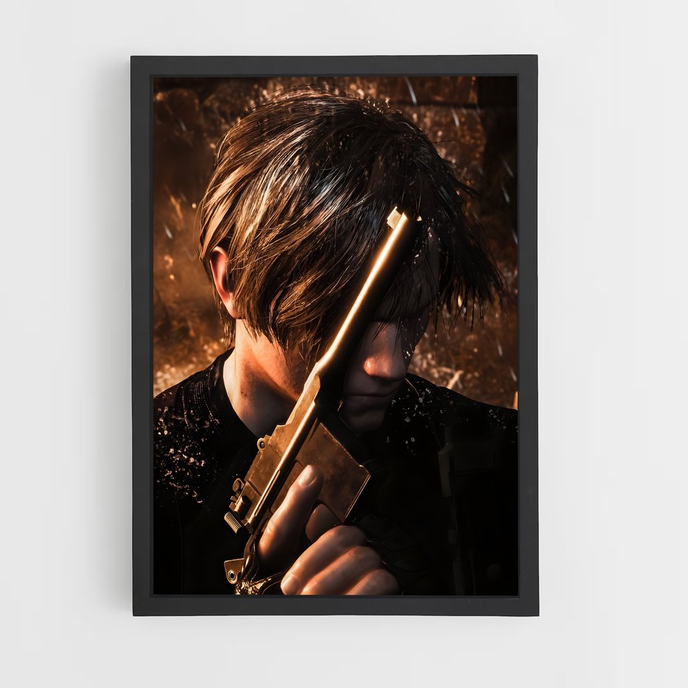 Poster Résistance Ténébreuse – affiche Resident Evil (vue 2)