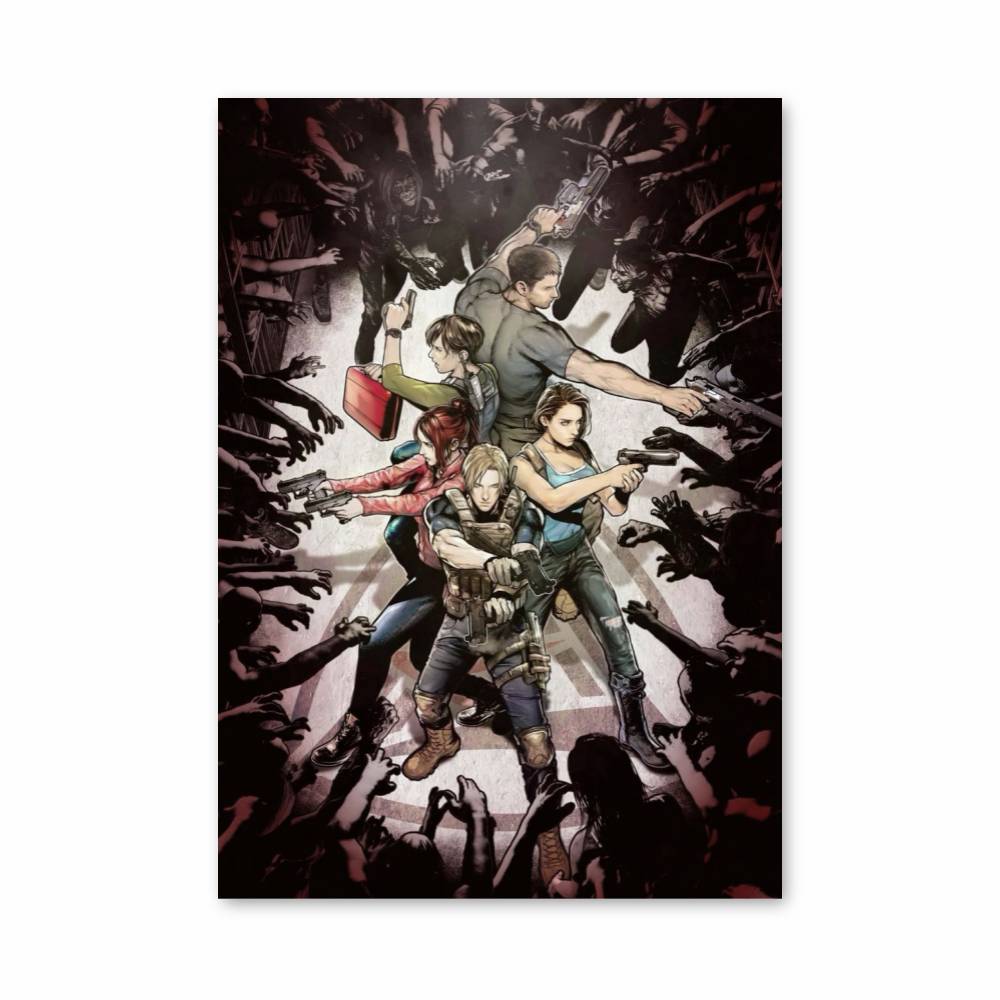 Poster Combat de Survivants