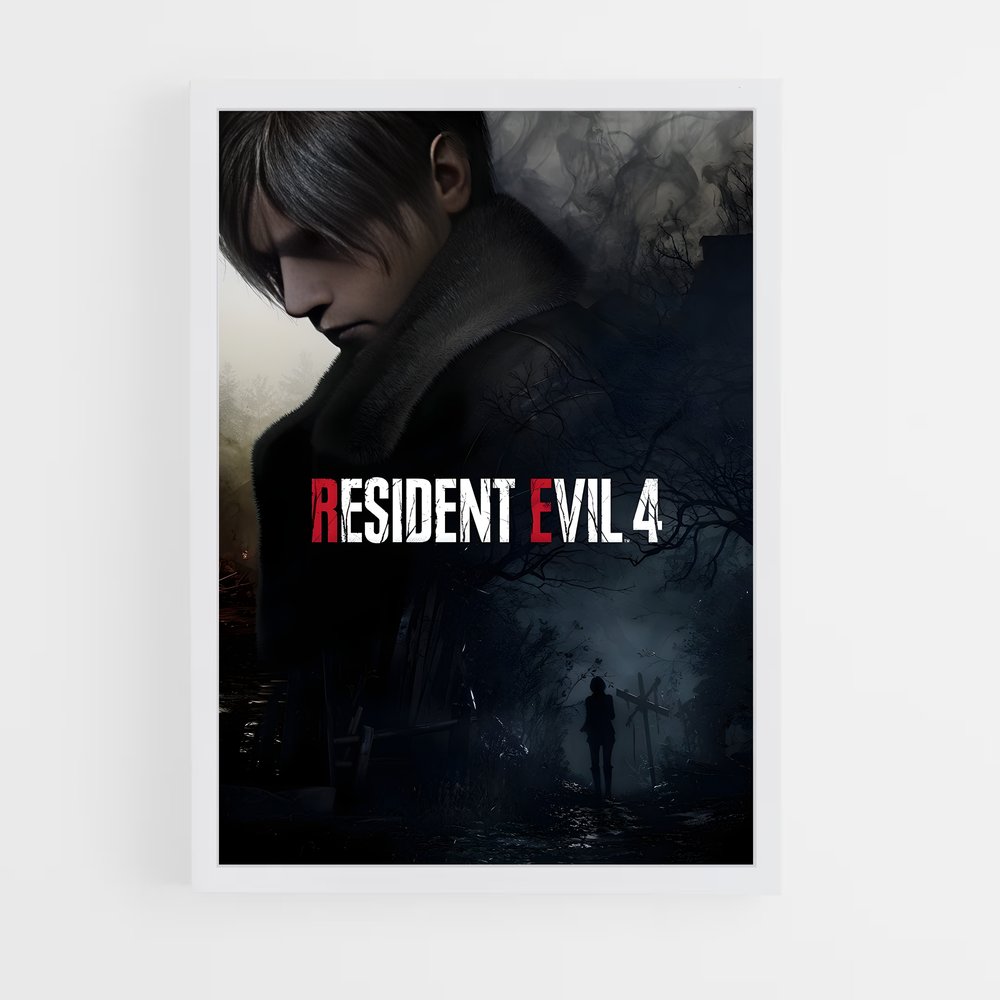Poster Survival Horror – affiche Resident Evil (vue 3)