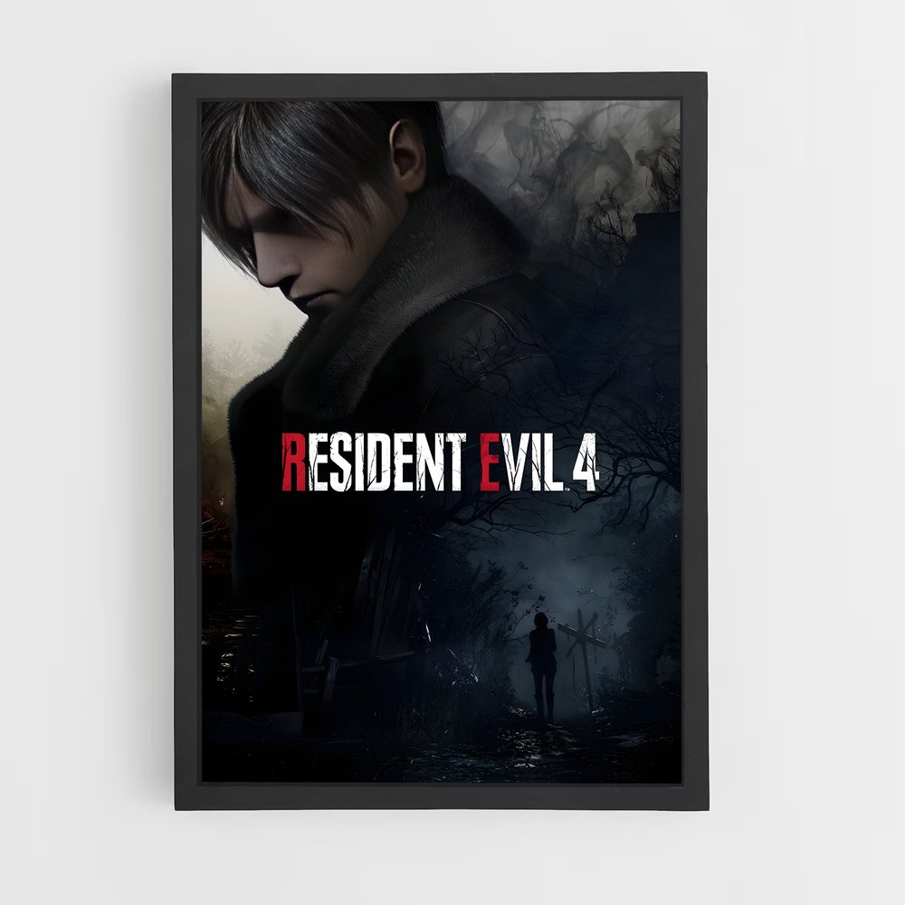 Poster Survival Horror – affiche Resident Evil (vue 2)
