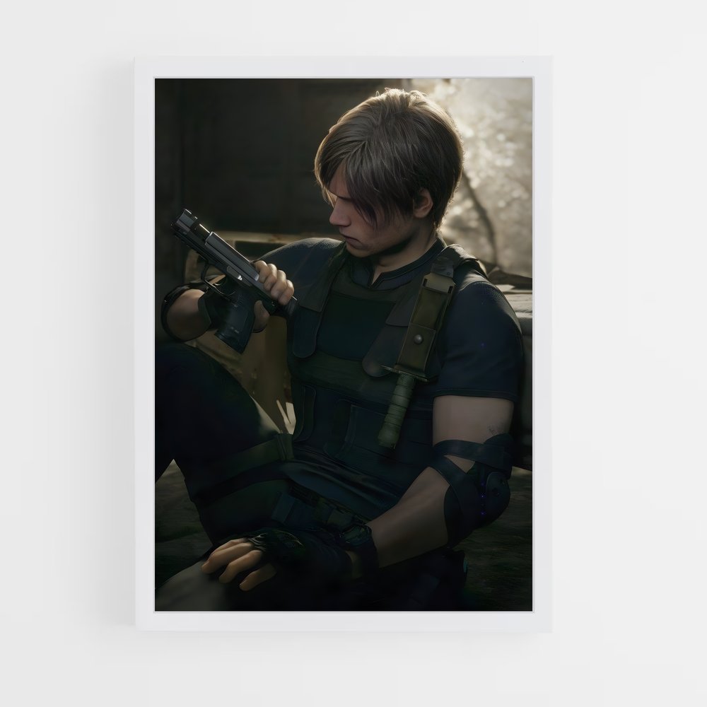 Poster Survival Instinct – affiche Resident Evil (vue 3)