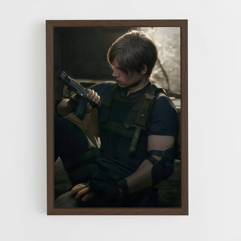Poster Survival Instinct – affiche Resident Evil (vue 5)