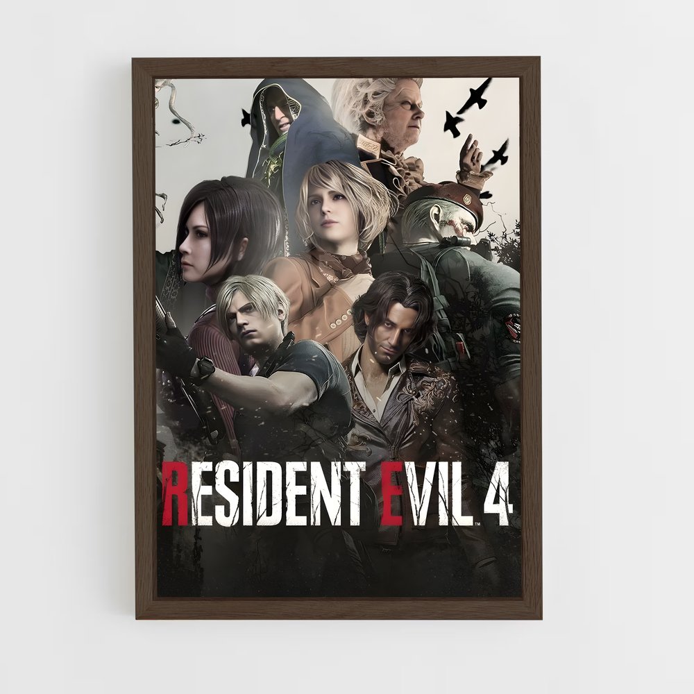 Poster Terreur Biohazard – affiche Resident Evil (vue 5)