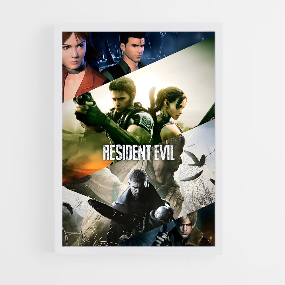 Poster Resident Evil Saga (vue 3)