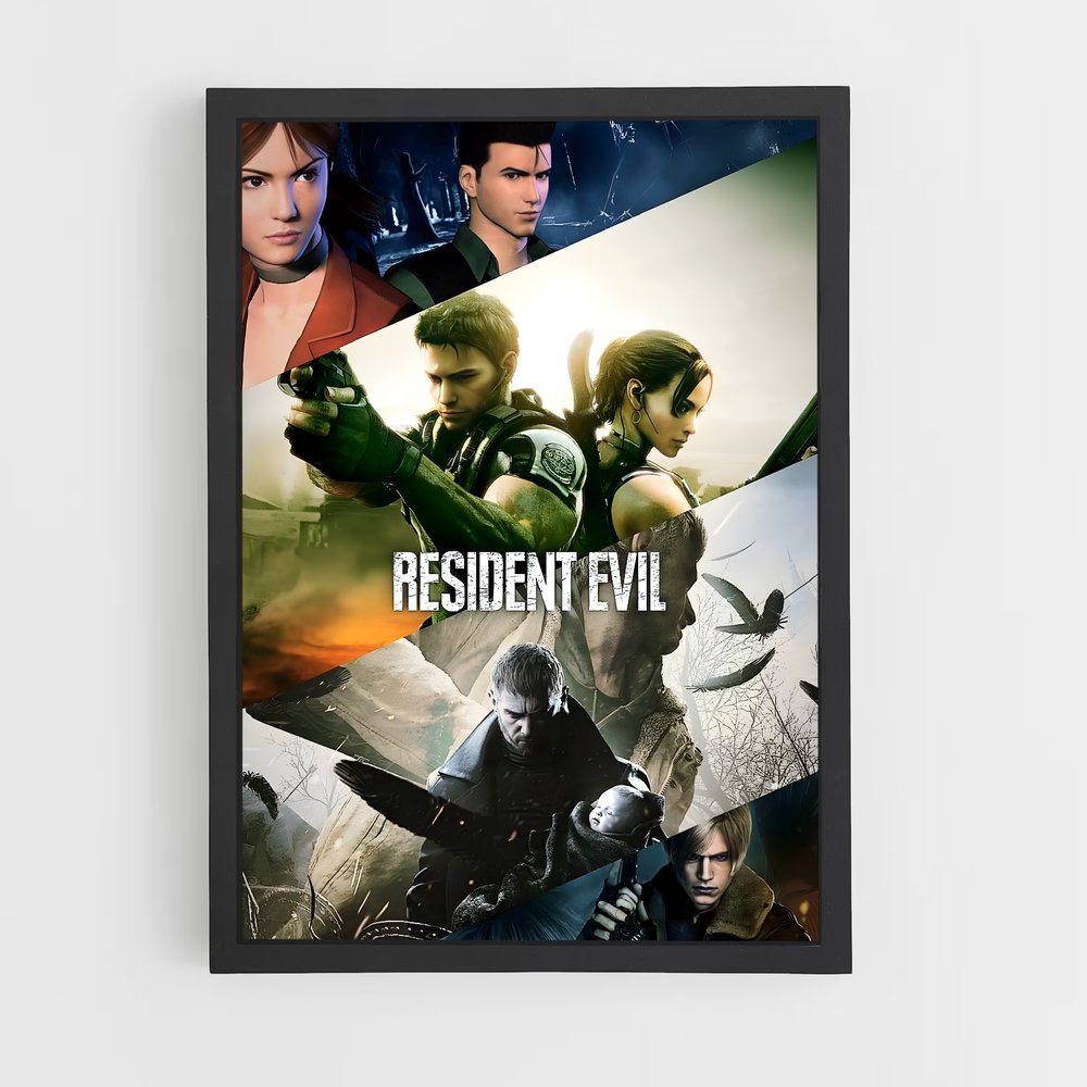 Poster Resident Evil Saga (vue 2)