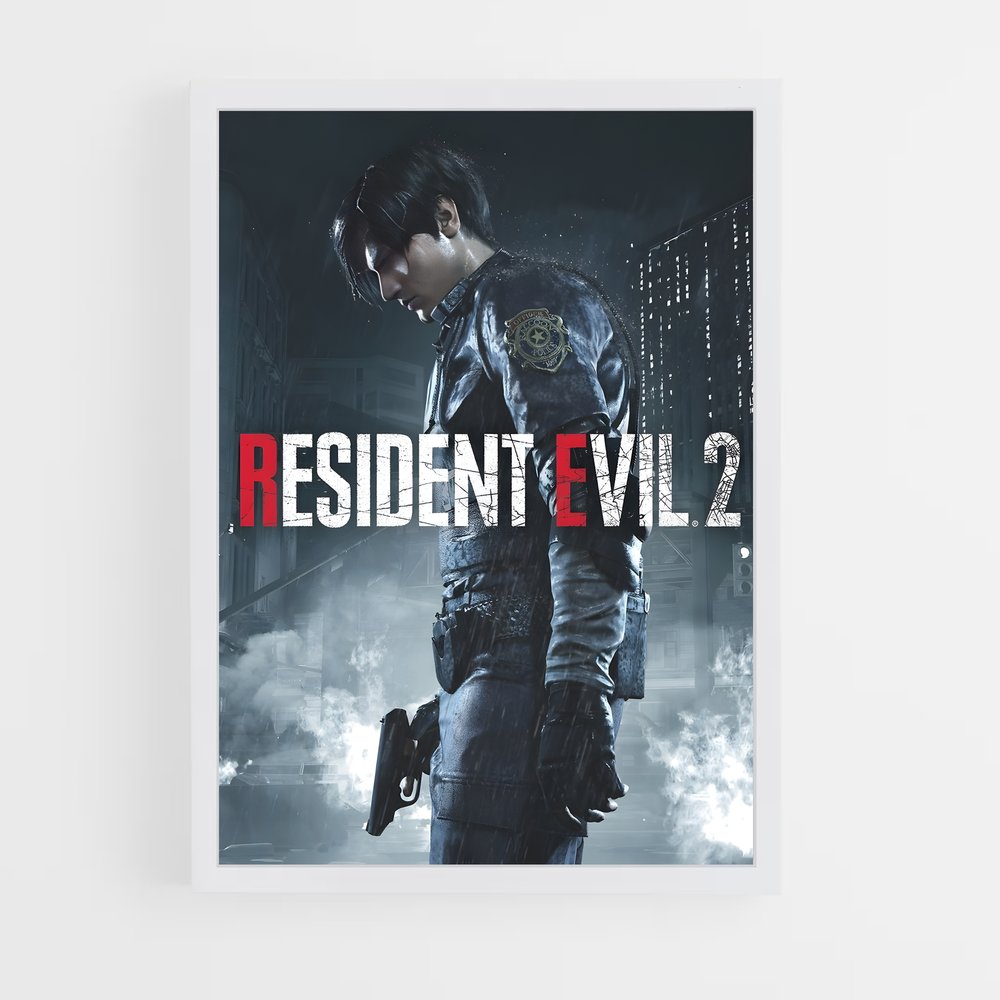 Poster City Survivor – affiche Resident Evil (vue 3)