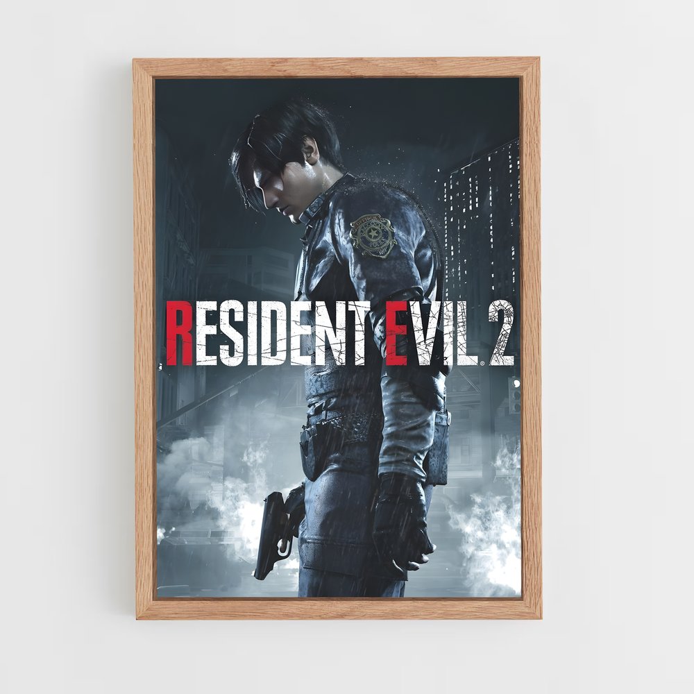 Poster City Survivor – affiche Resident Evil (vue 4)