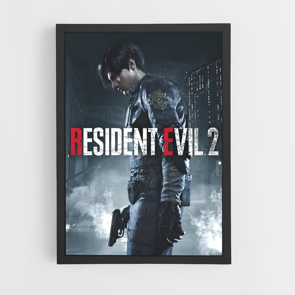 Poster City Survivor – affiche Resident Evil (vue 2)