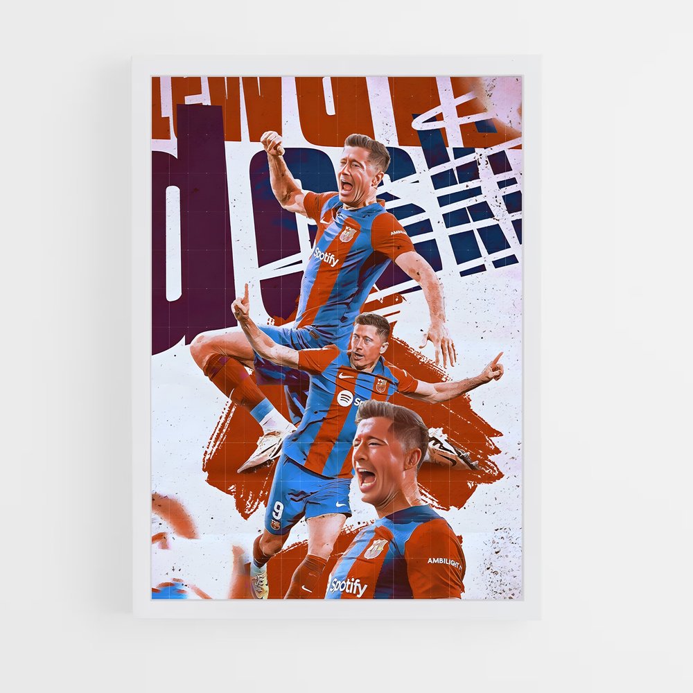 Poster Dynamique Football (vue 3)