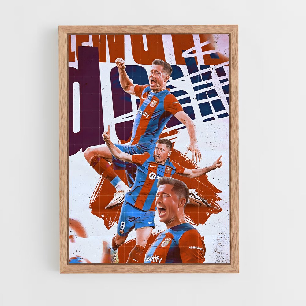 Poster Dynamique Football (vue 4)