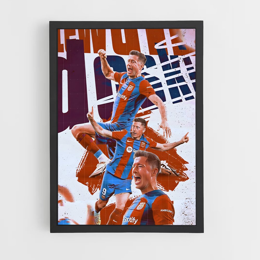 Poster Dynamique Football (vue 2)