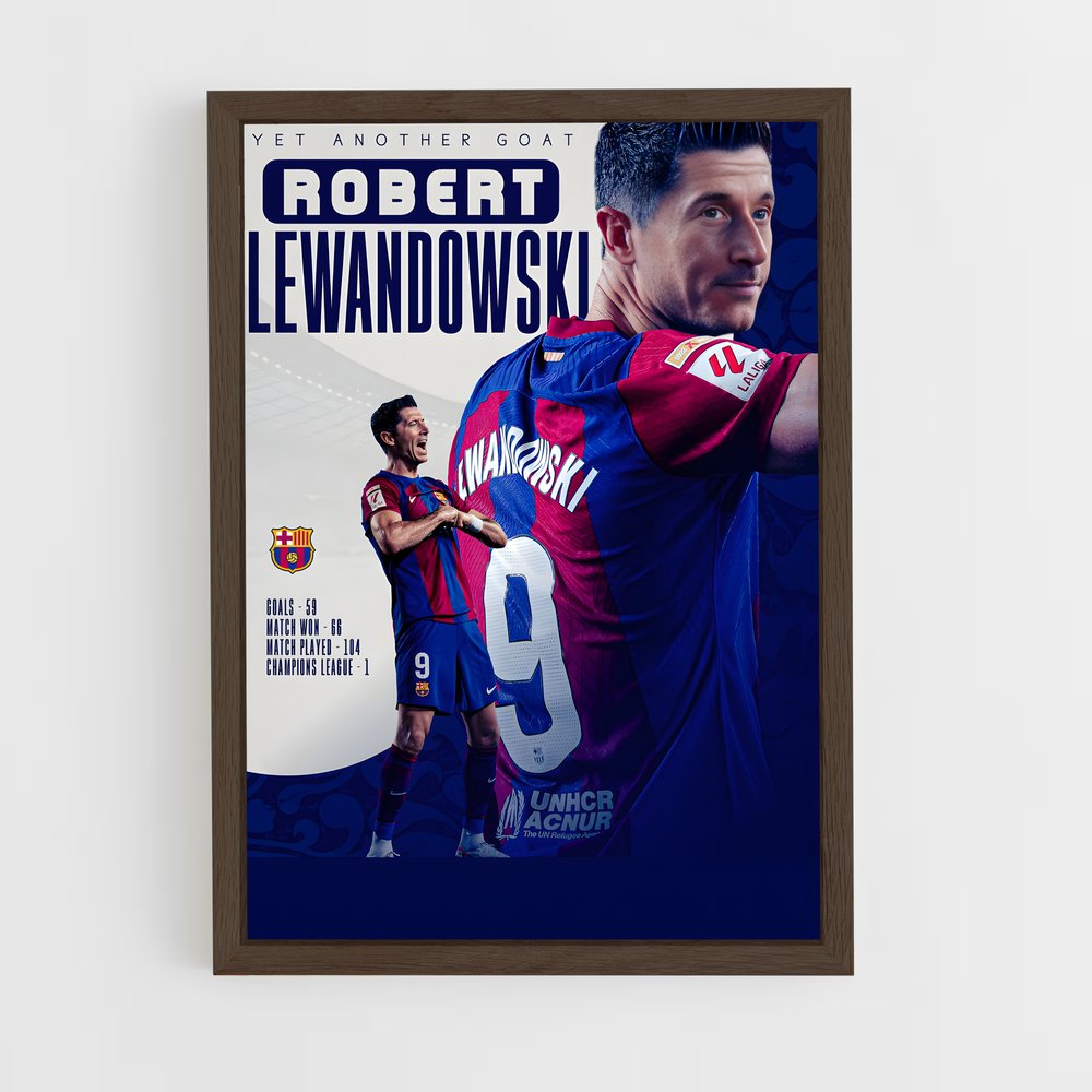 Poster Lewandowski Champion – affiche Football (vue 5)