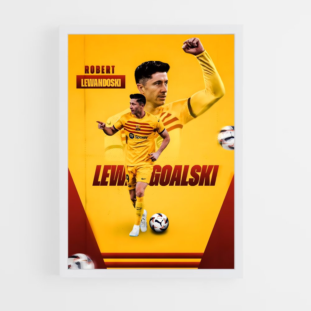 Poster Leva Goalski – affiche Football (vue 3)