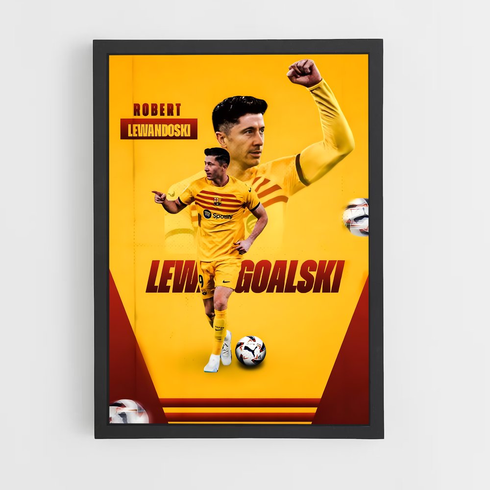 Poster Leva Goalski – affiche Football (vue 2)