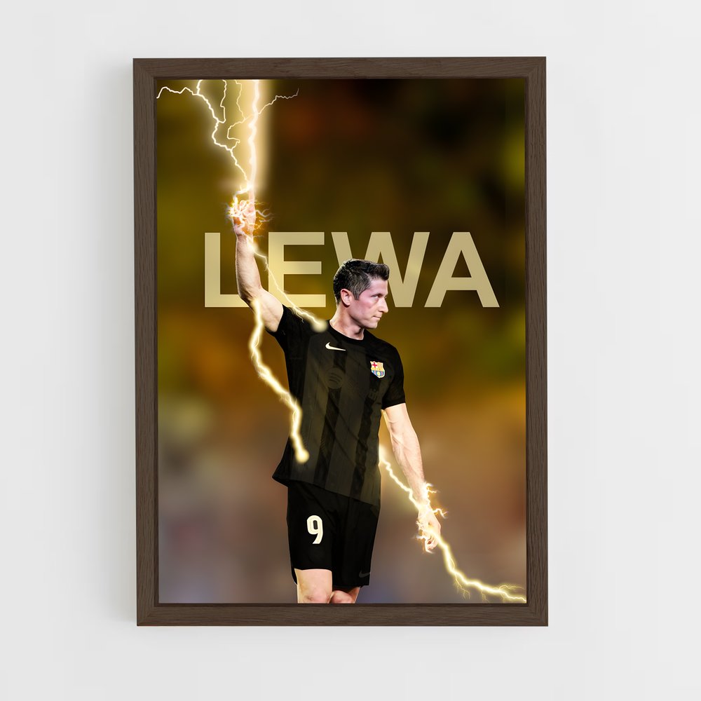 Poster L'Éclair Légendaire – affiche Football (vue 5)