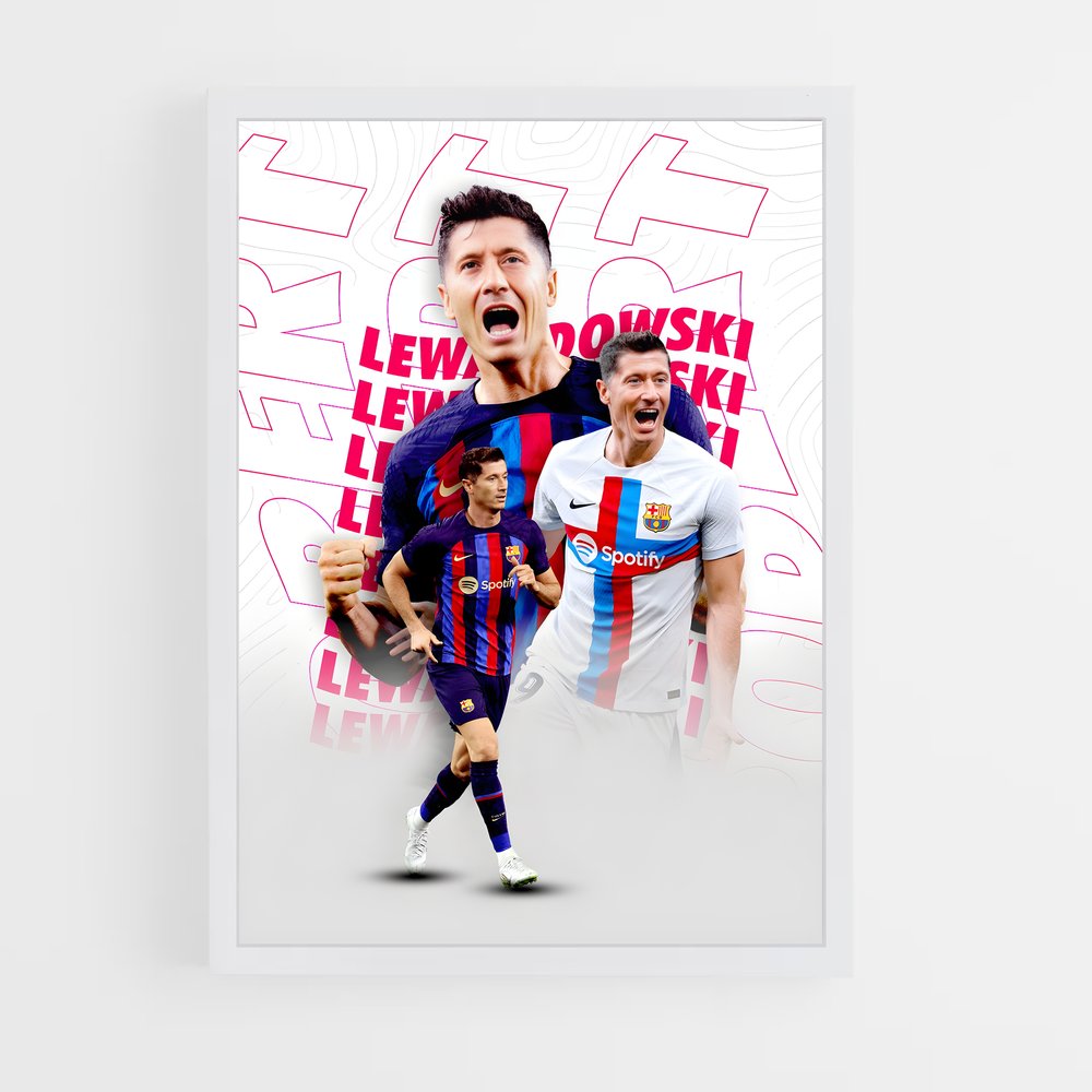 Poster Champion Footballeur (vue 3)
