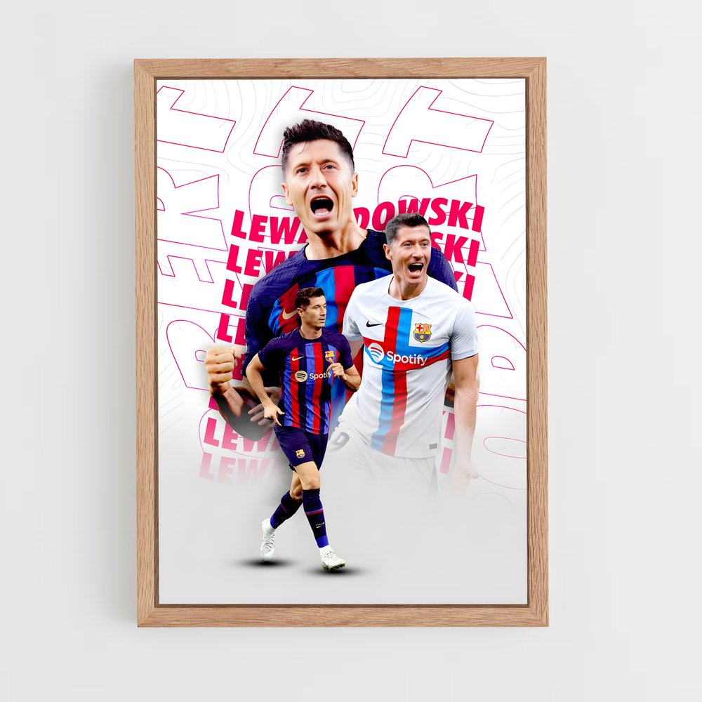 Poster Champion Footballeur (vue 4)