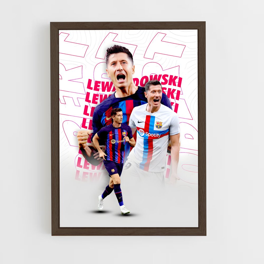 Poster Champion Footballeur (vue 5)