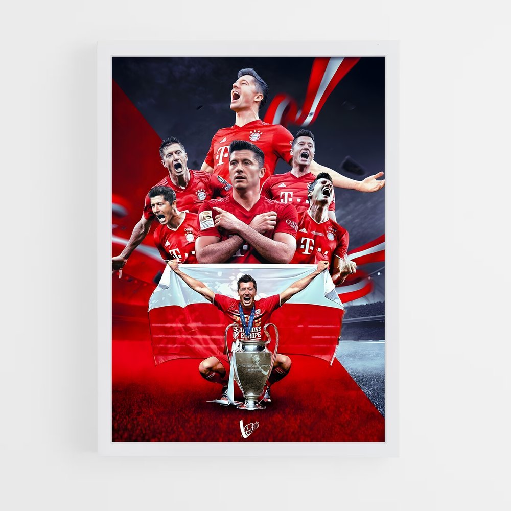 Poster Champion Incontournable – affiche Football (vue 3)