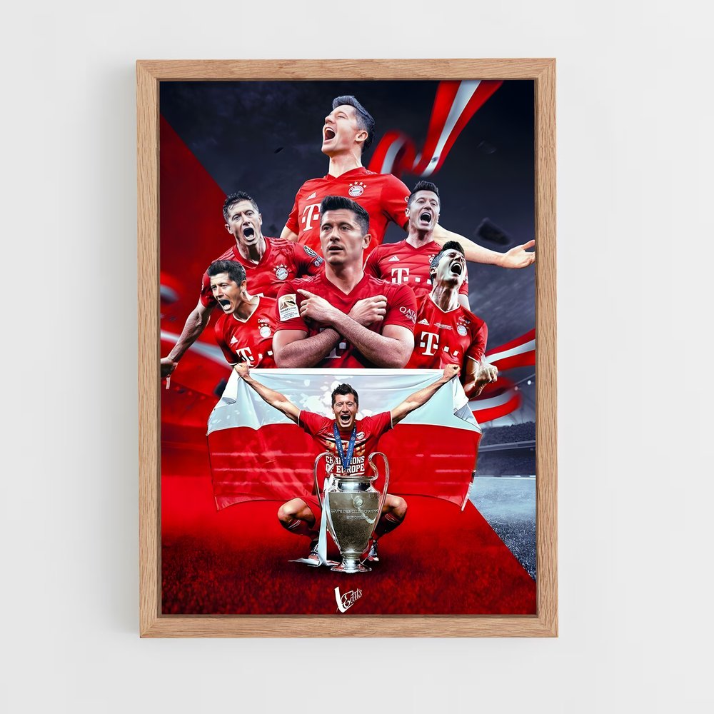 Poster Champion Incontournable – affiche Football (vue 4)