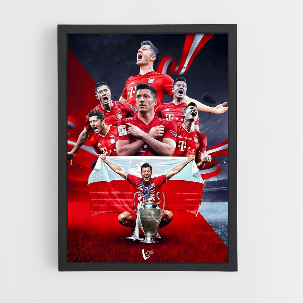 Poster Champion Incontournable – affiche Football (vue 2)