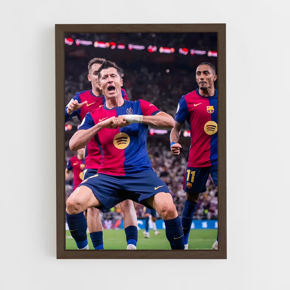 Poster Victoire Barça – affiche Football (vue 5)