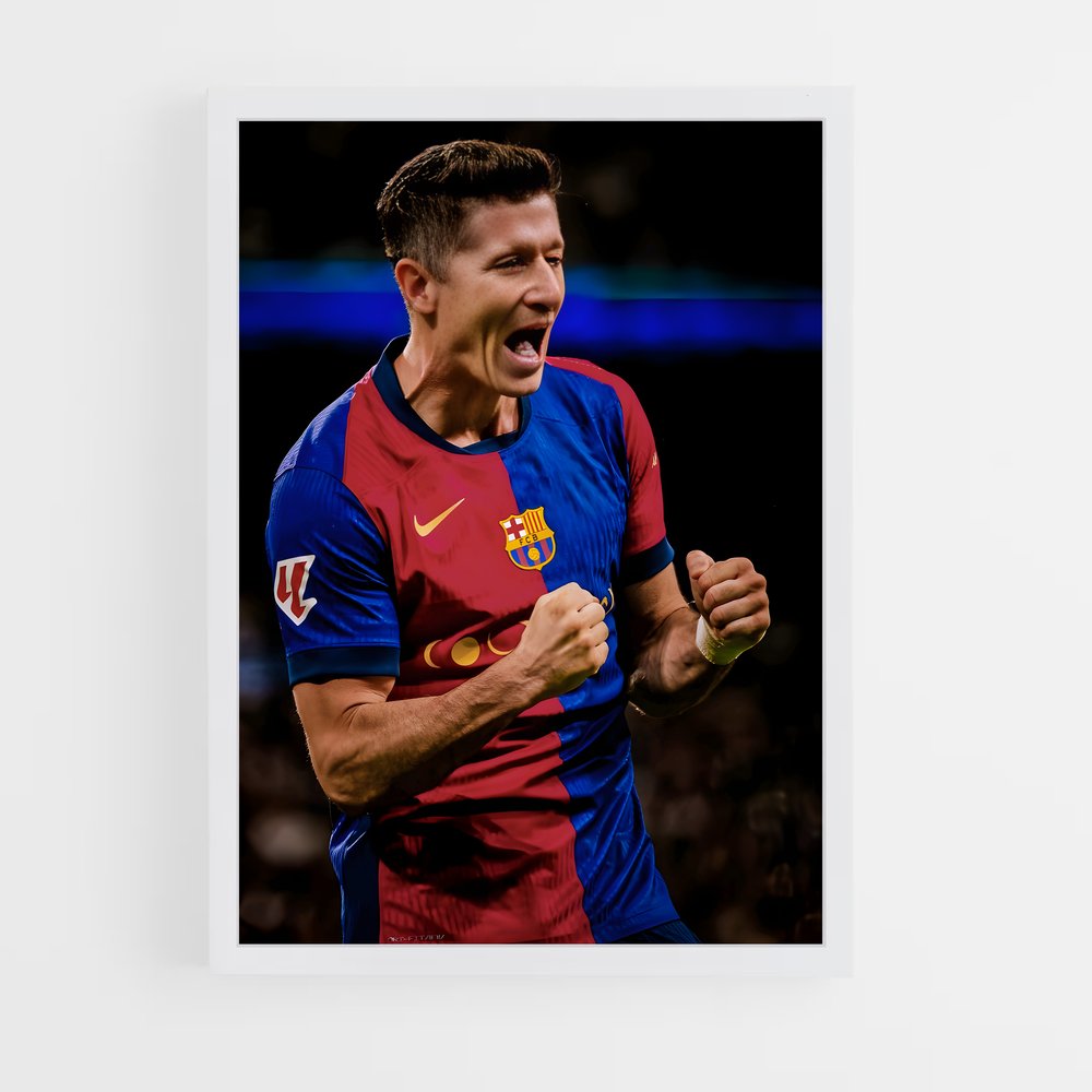 Poster Victoire Barcelone – affiche Football (vue 3)