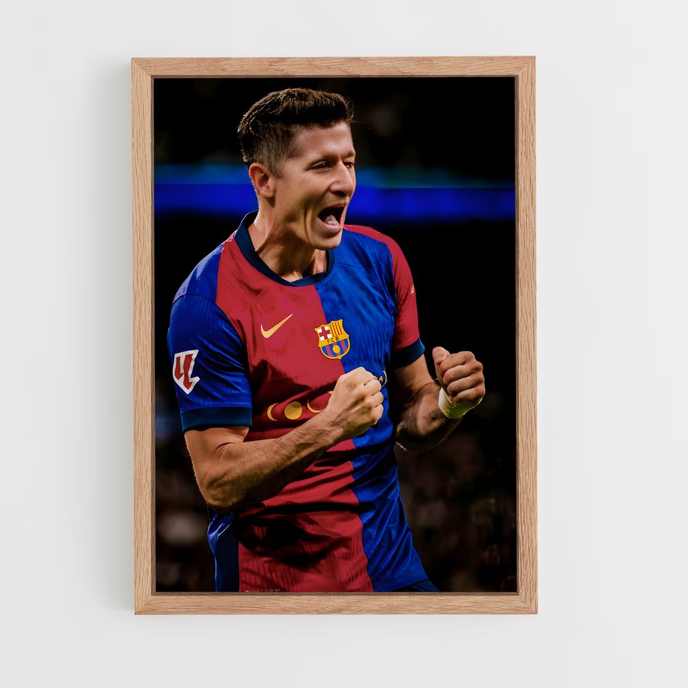 Poster Victoire Barcelone – affiche Football (vue 4)
