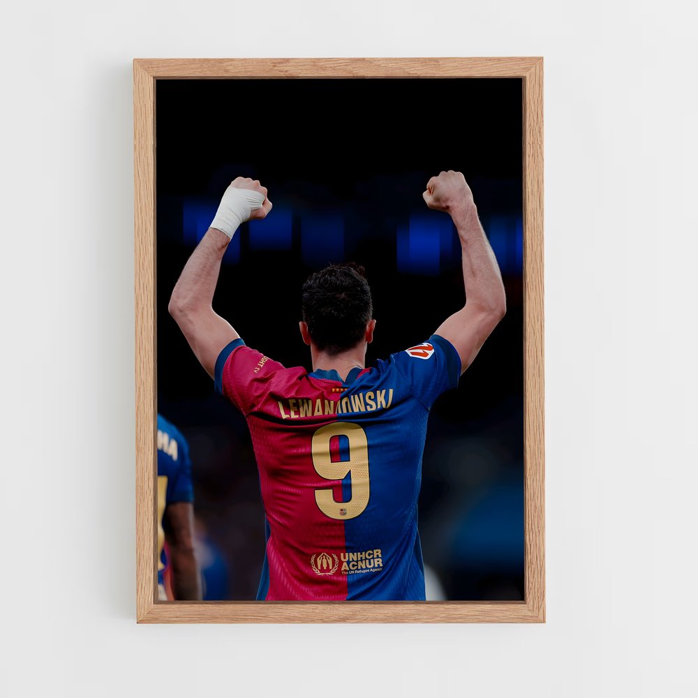 Poster Victoire 9 – affiche Football (vue 4)