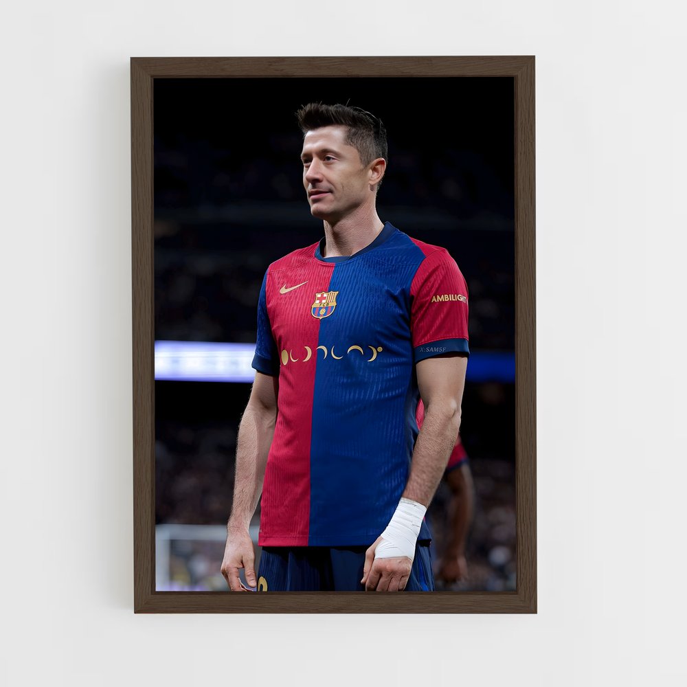 Poster Catalan Striker – affiche Football (vue 5)