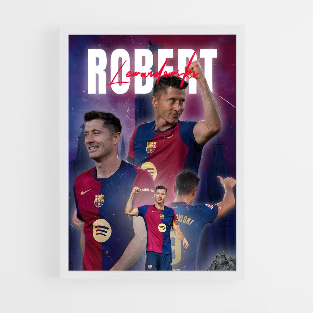 Poster Légende Catalane – affiche Football (vue 3)