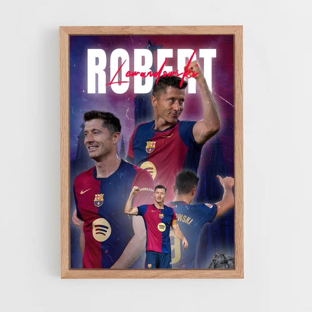 Poster Légende Catalane – affiche Football (vue 4)