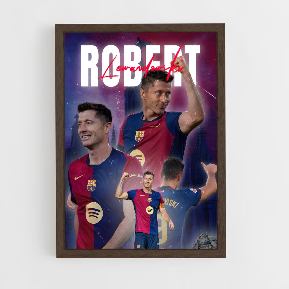 Poster Légende Catalane – affiche Football (vue 5)