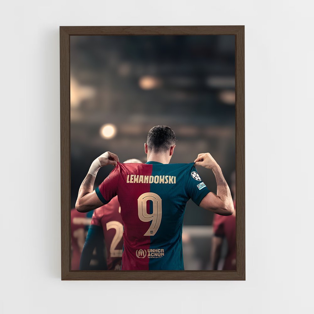 Poster Attaquant Étoile – affiche Football (vue 5)