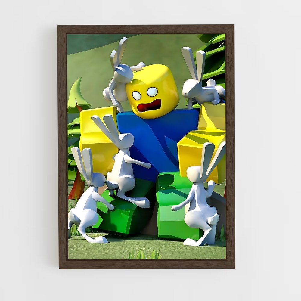 Poster Roblox Lapin (vue 5)