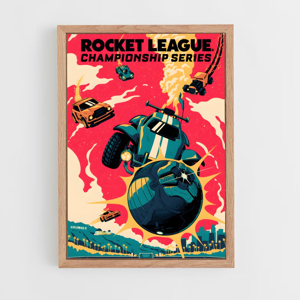 Affiche Rocket League (vue 4)