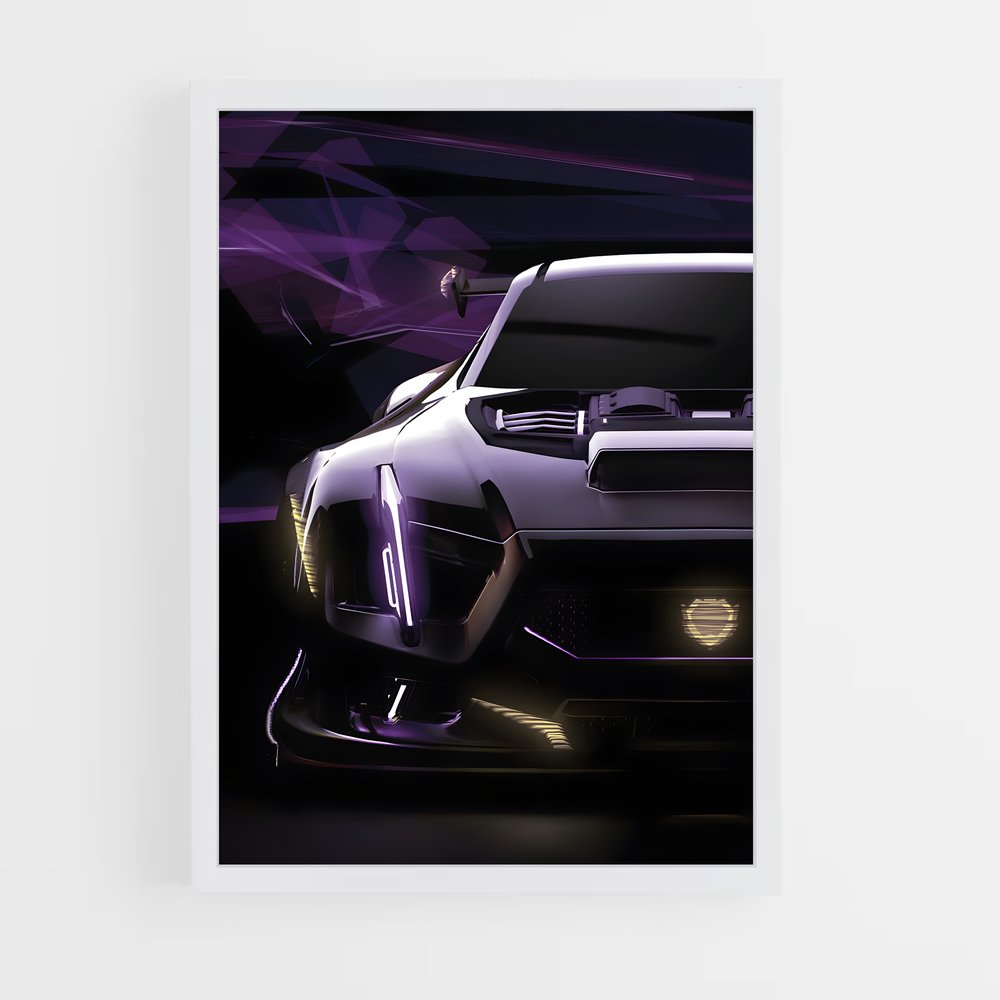 Poster Voiture Luxe Rocket League (vue 3)