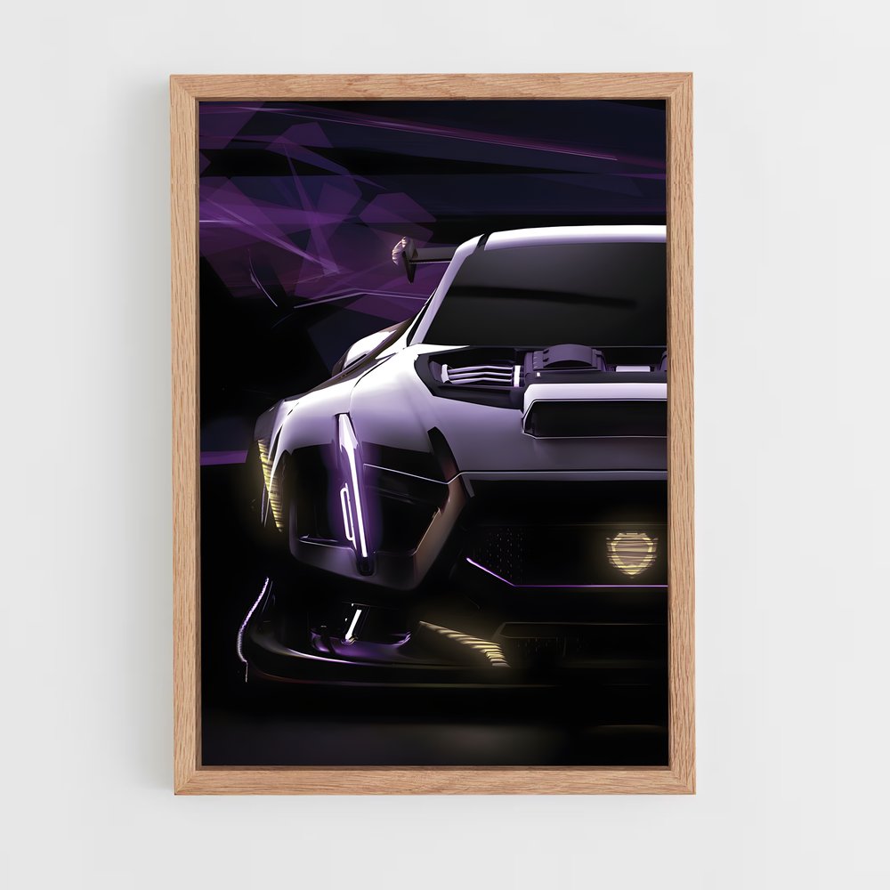 Poster Voiture Luxe Rocket League (vue 4)