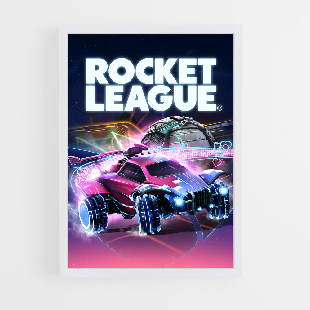 Poster Rocket League Compétition (vue 3)