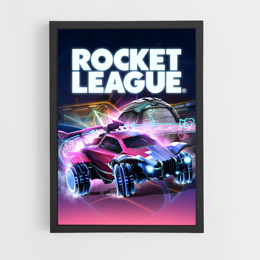 Poster Rocket League Compétition (vue 2)