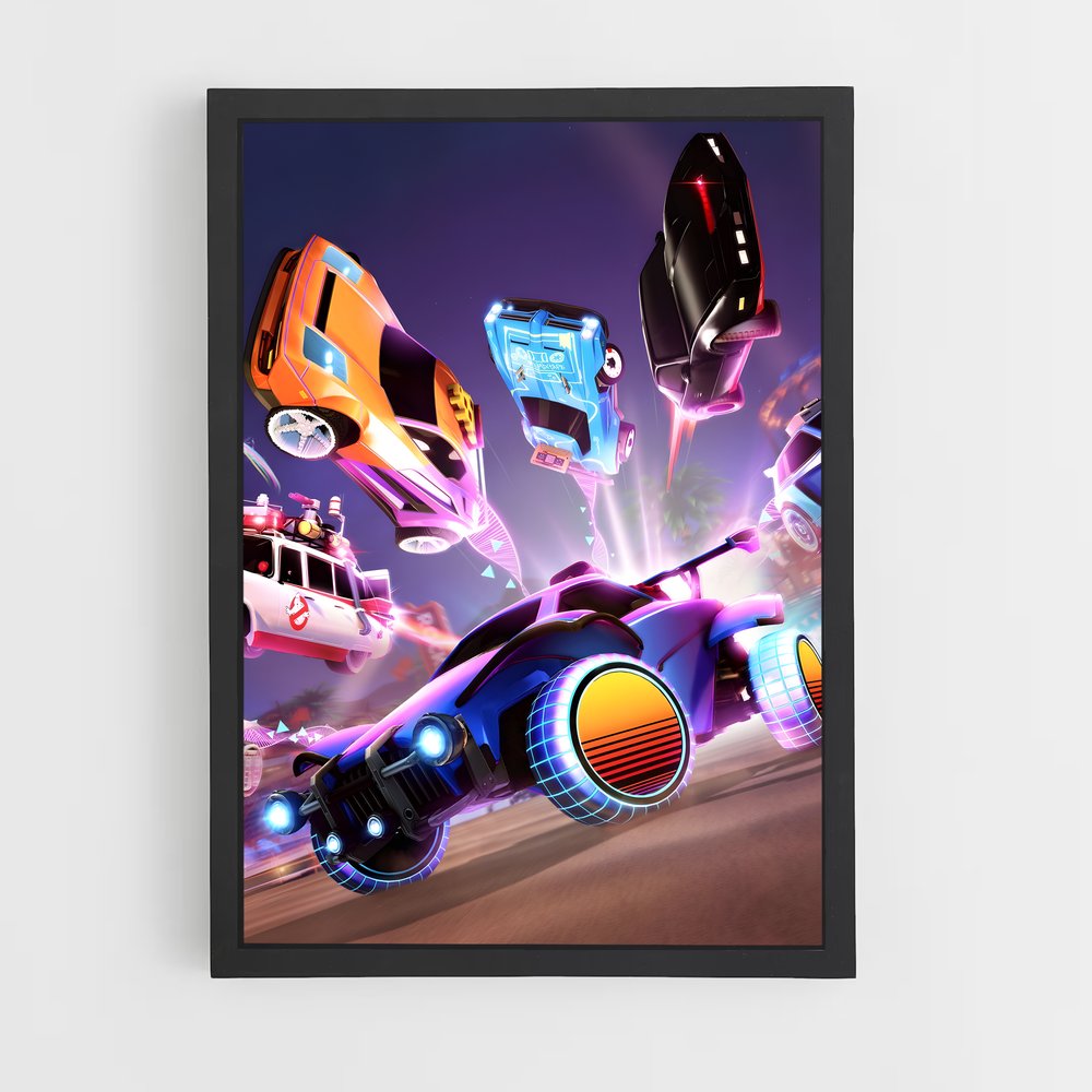 Poster Rocket League Design (vue 2)