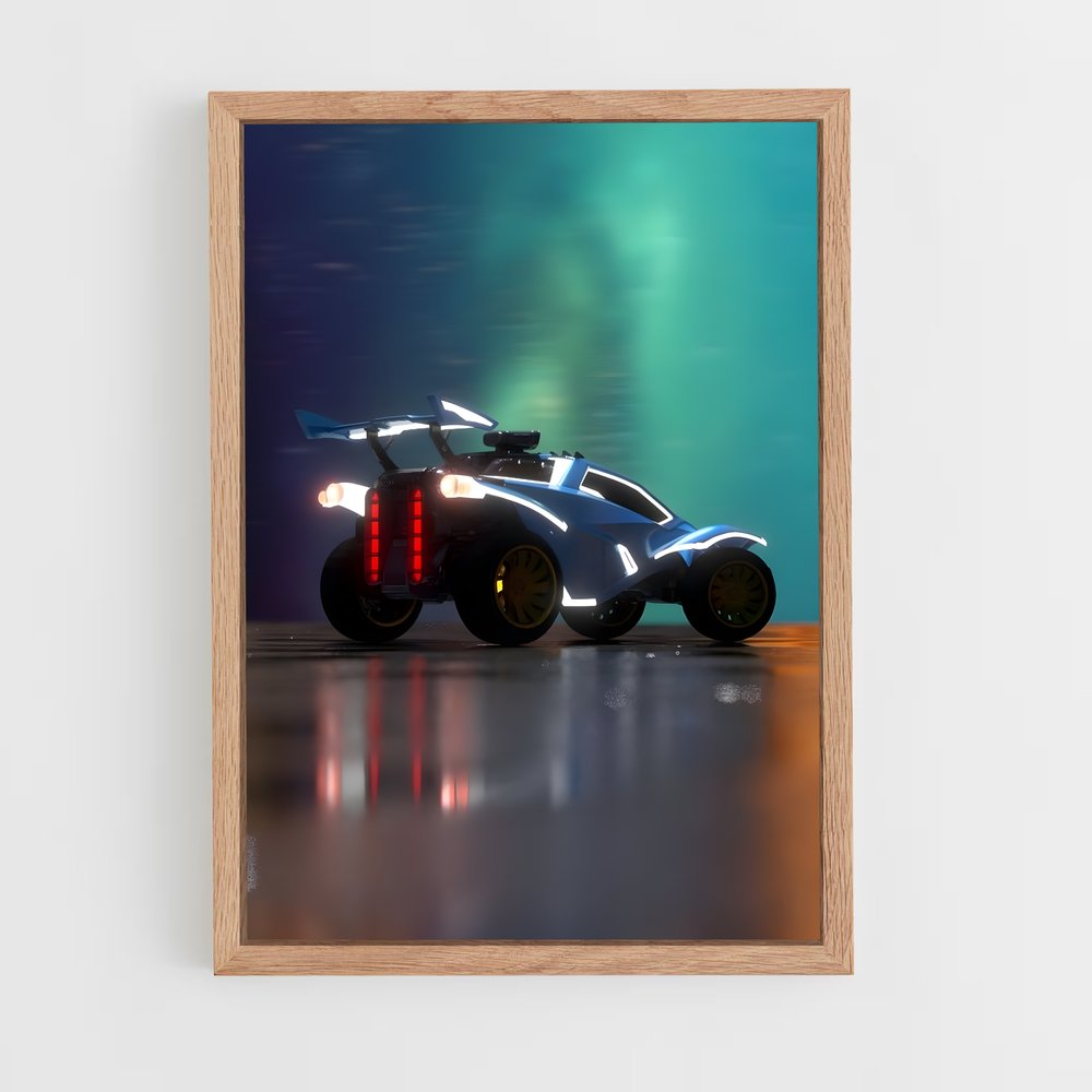 Poster Rocket League Champion (vue 4)
