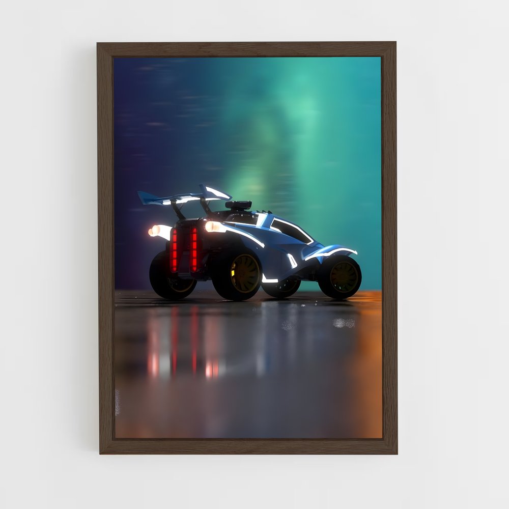 Poster Rocket League Champion (vue 5)