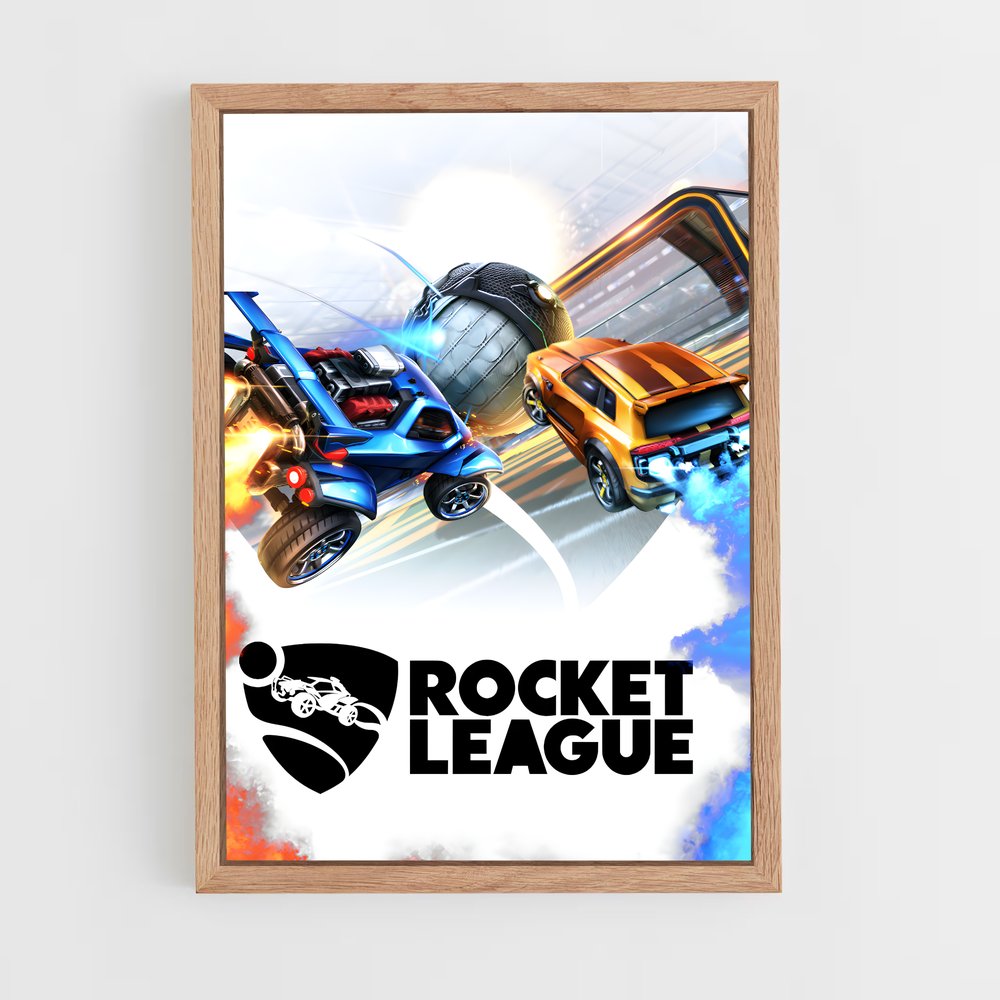 Poster Rocket League Match (vue 4)