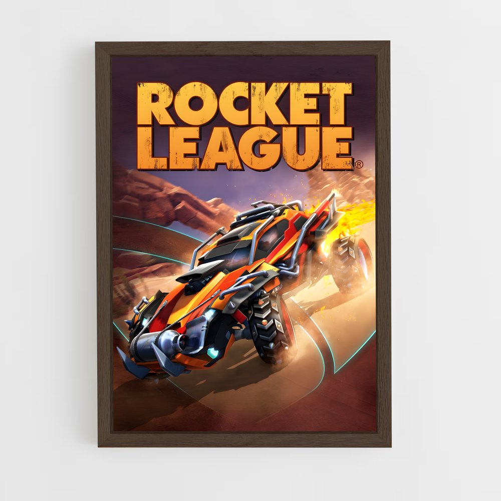 Poster Drift Rocket League (vue 5)